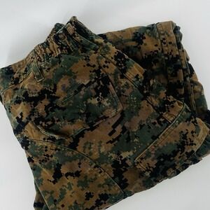 USMC MARPAT Combat Utility Pants Mens Medium Regular‎ Camouflage Cargo Military